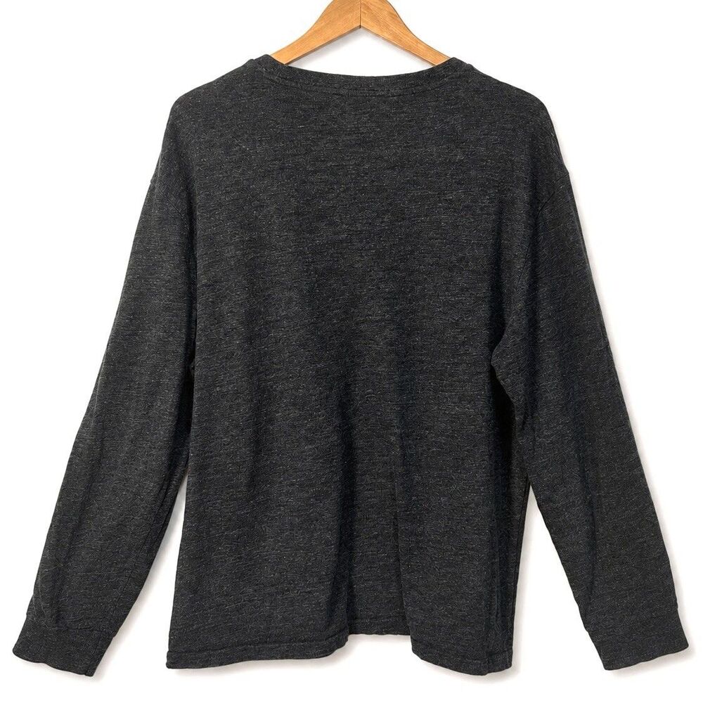 Polo Ralph Lauren Classic Fit Heather Charcoal Gray Long Sleeve T Shirt Men’s L - Picture 2 of 9